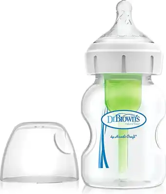 Bol.com Dr. brown's options+ anti-colic bottle | brede halsfles 150 ml aanbieding