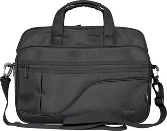 Bol.com Trust sydney laptoptas - milieuvriendelijk eco - gerecycled materiaal - 17 inch – zwart aanbieding