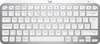 Bol.com Logitech mx keys mini - draadloos bluetooth toetsenbord - qwerty iso - pale grey aanbieding