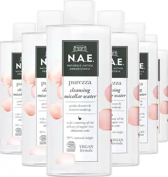 Bol.com N.a.e. purezza micellar water - vegan - gezichtsverzorging - voordeelverpakking - 6 x 500 ml aanbieding