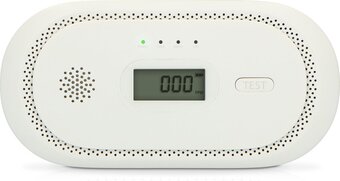 Bol.com Alecto coa2650 - koolmonoxidemelder met 10 jaar sensor en display, wit aanbieding