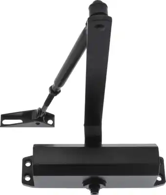 Bol.com Starx deurdranger 45/60 kg – deursluiter mat zwart – deurdranger voor binnen – rechts– en linksdraaiende deuren aanbieding