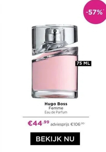 ICI Paris XL Hugo boss femme aanbieding