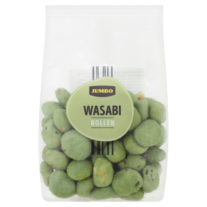Jumbo wasabi bollen 150g aanbieding bij Jumbo