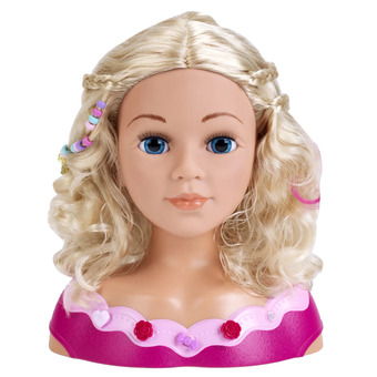 Top1Toys Kapkop met make up princess coralie 33 cm aanbieding