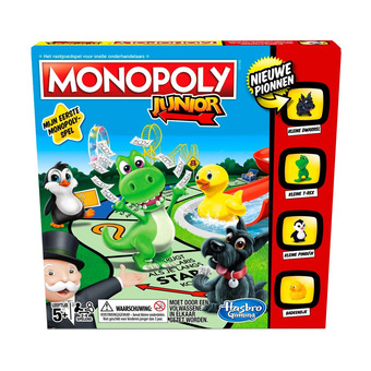 Top1Toys Monopoly junior - kinderspel aanbieding