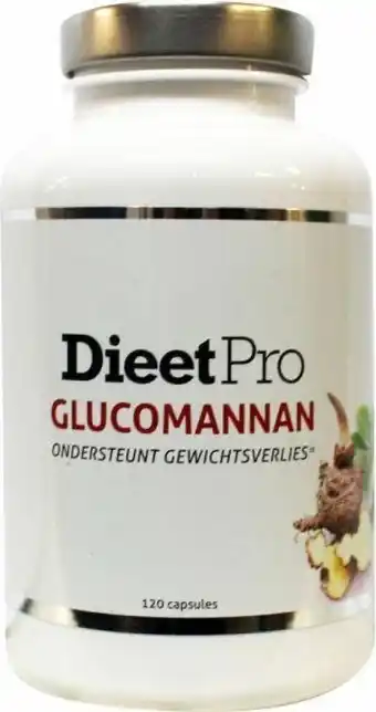 Bol.com Nutri-dynamics - glucomannan - voedingssupplementen - 120 capsules aanbieding