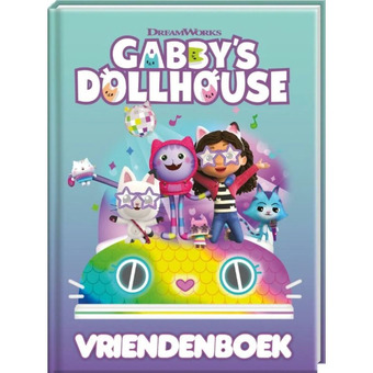 Top1Toys Gabby's dollhouse boek vriendenboek aanbieding