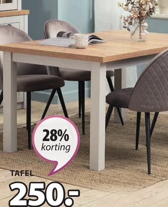 Jysk Tafel aanbieding