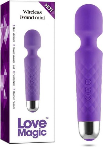 Bol.com Easytoys mini wand vibrator - paars aanbieding