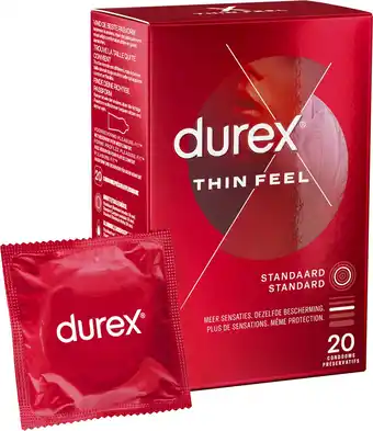 Bol.com Durex condooms - thin feel - 20 stuks aanbieding