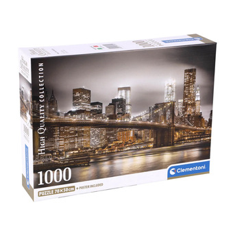 Top1Toys Puzzel 1000 new york skyline compact box aanbieding