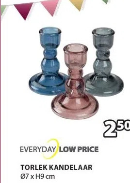 Jysk Torlek kandelaar aanbieding