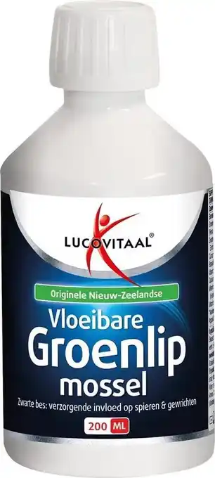 Bol.com Lucovitaal vloeibare groenlipmossel voedingssupplement - 200 ml aanbieding