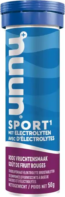 Bol.com Nuun sport red fruit (10 tabletten) aanbieding