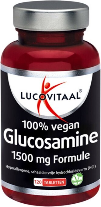 Bol.com Lucovitaal - glucosamine puur - 120 tabletten - voedingssupplementen aanbieding