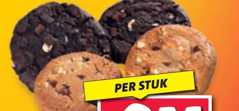 Nettorama American cookies* aanbieding