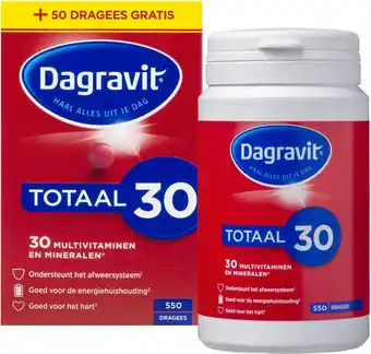 Bol.com Dagravit totaal 30 multivitamine - 500 dragees aanbieding