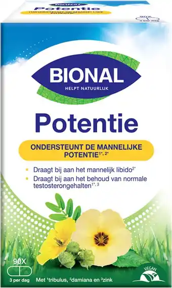 Bol.com Bional potentie - supplement - ondersteunt mannelijke potentie - mannelijk libido – 90 capsules aanbieding