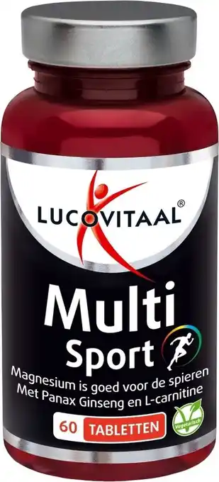 Bol.com Lucovitaal multi sport 60 tabletten aanbieding