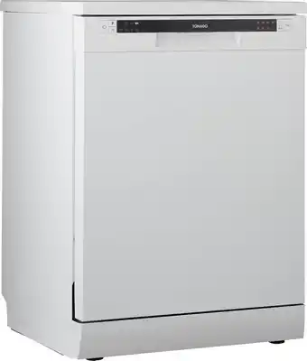 Bol.com Tomado tdw6001w - vrijstaande vaatwasser - 12 couverts - energielabel e - 47 db - bestekmandje - wit aanbieding