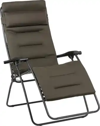 Bol.com Lafuma rsx xl clip air comfort - relaxstoel - verstelbaar - inklapbaar - zero gravity - taupe aanbieding