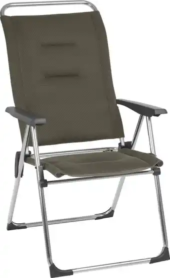 Bol.com Lafuma alu cham air comfort - campingstoel - verstelbaar - inklapbaar - taupe aanbieding