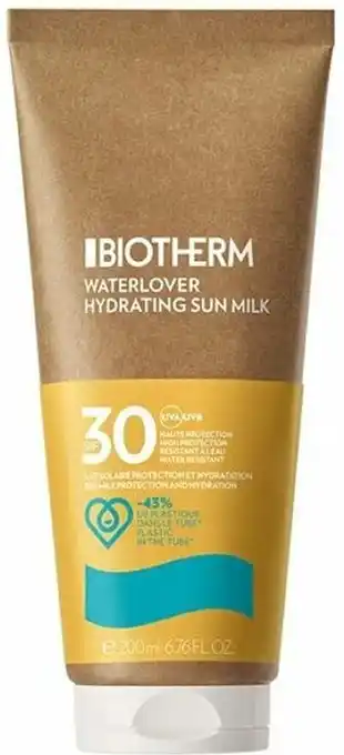 Bol.com Zonnebrandcrème waterlover hydrating sun milk biotherm spf 30 (200 ml) aanbieding