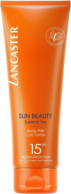 Bol.com Lancaster sun beauty body milk spf15 - zonbescherming - 250 ml aanbieding
