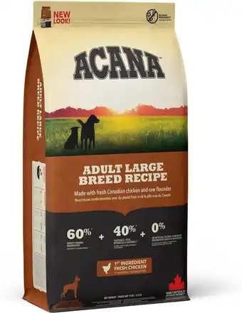 Bol.com Acana dog adult large breed - 17 kg aanbieding