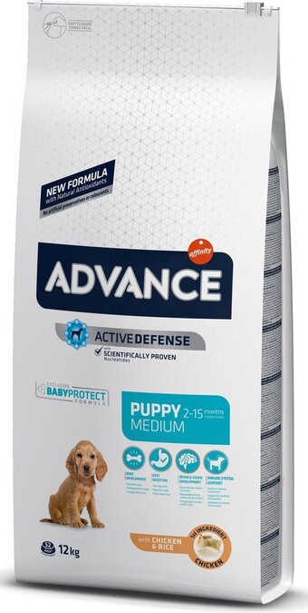 Bol.com Advance - puppy protect medium - hondenvoer - 12 kg aanbieding