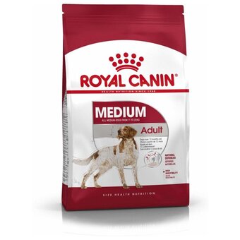 Bol.com Royal canin medium adult - hondenbrokken - 15 kg aanbieding