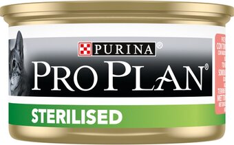 Bol.com Pro plan sterilised adult kat - kattenvoer natvoer - zalm & tonijn - 24x 85g aanbieding