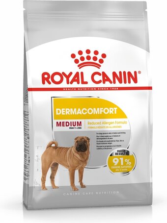Bol.com Royal canin dermacomfort medium - hondenvoer - 12 kg aanbieding