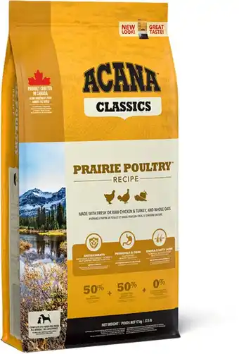 Bol.com Acana classics prairie poultry - hondenvoer brokken - 14.5 kg aanbieding