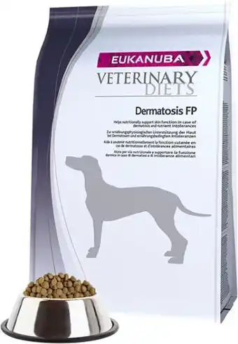 Bol.com Eukanuba dermatosis fp - veterinary diets - hond - 12 kg aanbieding