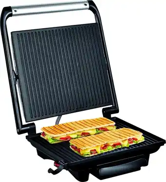 Bol.com Tefal gc241d12 - contactgrill - anti-aanbaklaag - 2000w - zwart aanbieding