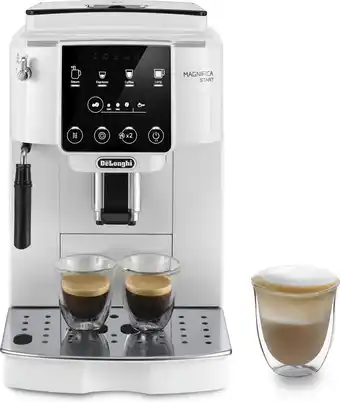 Bol.com De'longhi magnifica s start ecam220.20.w volautomatische espressomachine wit aanbieding