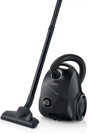 Bol.com Bosch bgbs2ba1p serie 2 - stofzuiger met zak - zwart aanbieding