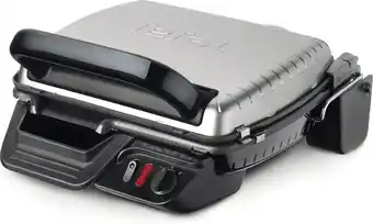 Bol.com Tefal ultra compact gc3050 - contactgrill - groot grilloppervlak - anti-aanbaklaag - 2000w - rvs aanbieding