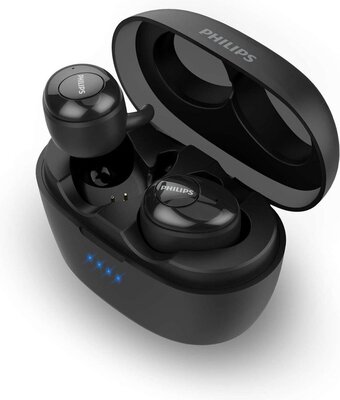 Bol.com Philips shb2505 - volledig draadloze oordopjes - zwart aanbieding