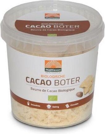 Bol.com Mattisson - biologische cacao boter - 300 gram aanbieding