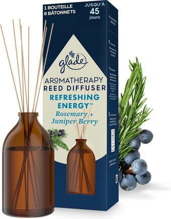 Bol.com Glade aromatherapy refreshing energy geurstokjes 80ml aanbieding