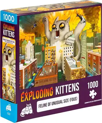Bol.com Feline of unusual size - puzzel - 1000 stukjes aanbieding