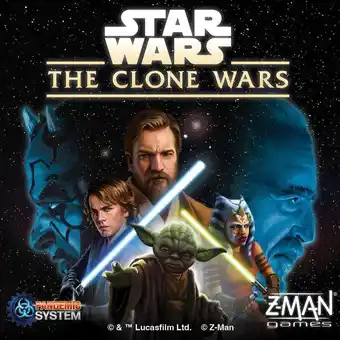 Bol.com Star wars: the clone wars - a pandemic system game - engelstalig aanbieding