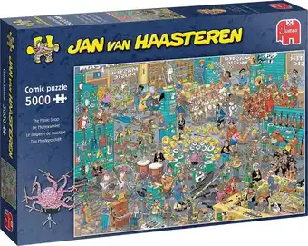 Bol.com Jan van haasteren de muziekwinkel puzzel - 5000 stukjes aanbieding