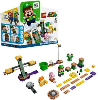 Bol.com Lego super mario startset avonturen met luigi - 71387 aanbieding