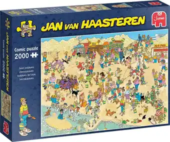 Bol.com Jan van haasteren zandsculpturen - legpuzzel 2000 stukjes aanbieding