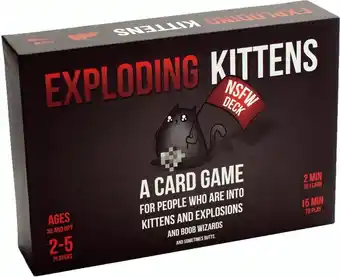 Bol.com Exploding kittens nsfw edition - engelstalig kaartspel aanbieding
