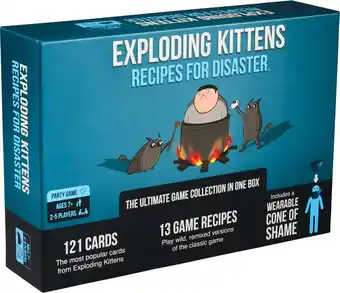 Bol.com Exploding kittens recipes for disaster - engelstalig kaartspel aanbieding